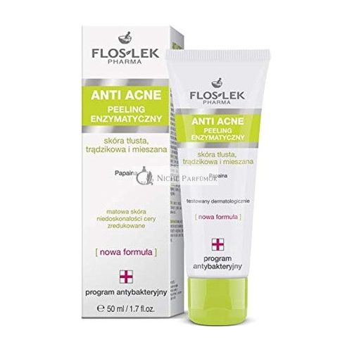 Floslek Pharma Anti Acne Enzýmový peeling, 50ml