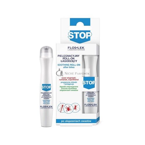 Floslek Stop Upokojujúci Roll-On Po Hryzoch Hmyzu, 15ml