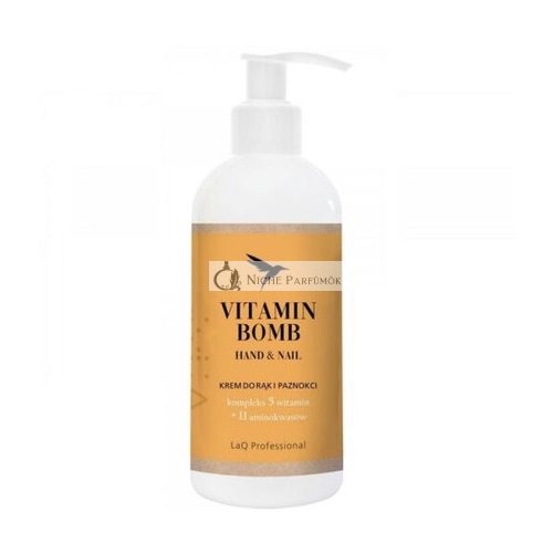 Vitamin Bomb Krém na ruky a nechty 300ml LaQ