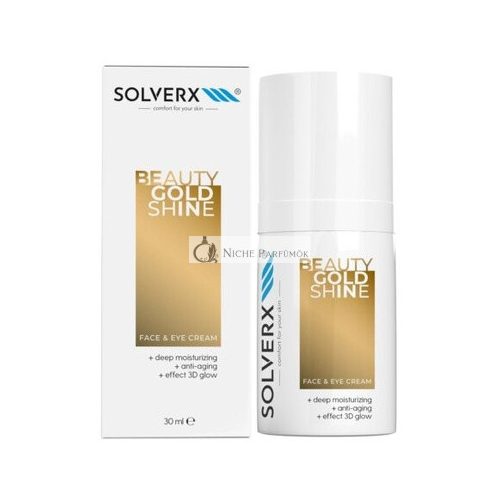 Beauty Gold Shine Krém na tvár a oči, 30 ml