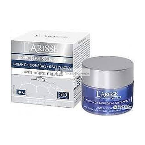 AVA 50ml L'ARISSE Krém pre 65+ s Organickým Arganovým Olejom Omega 3+6