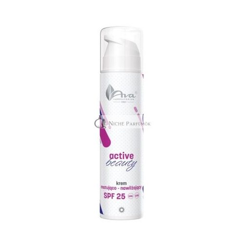 Active Beauty Matný Hydratačný Krém SPF25, 50ml