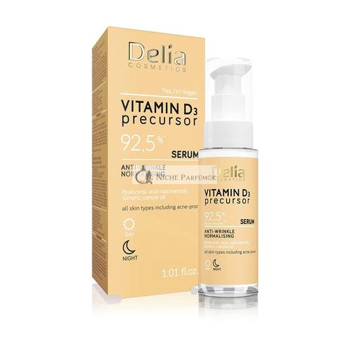 Delia Cosmetics Vitamín D3 Prekurzor proti vráskam normalizačné sérum 30ml