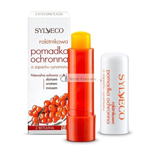 Sylveco Ochranný Balzam na Pery z Rakytníka s Aromou Škorice 4,6g