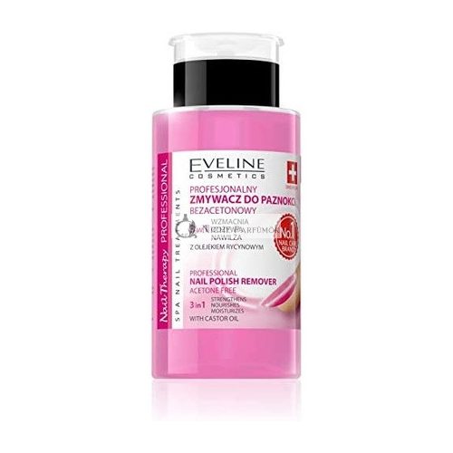 Eveline Cosmetics Profesionálny odstraňovač laku na nechty 3 v 1, 190ml