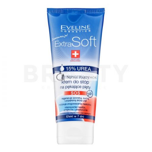 Eveline Extra Soft krém na nohy pre suchú pokožku SOS Softening Foot and Heel Cream 100 ml