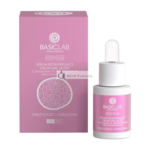 Basiclab Regeneračné sérum na pleť s 1% ceramidmi, 15ml