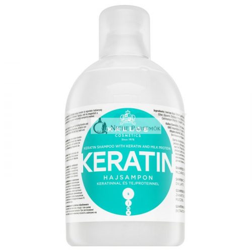 Kallos Keratin Shampoo tápláló sampon keratinnal 1000 ml