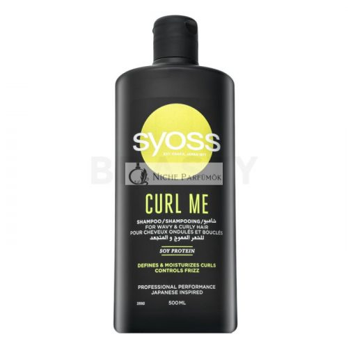 Syoss Curl Me Shampoo šampón pre vlnité a kučeravé vlasy 500 ml