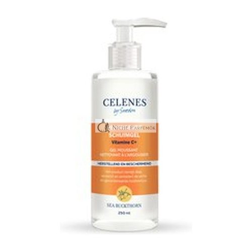 Celenes By Sweden Sea Buckthorn Čistiaci Penový Gél S Vitamínom C, 250ml