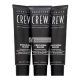 American Crew Precision Blend Natural Gray Coverage hajfesték férfiaknak Medium Natural 4-5 3 x 40 ml