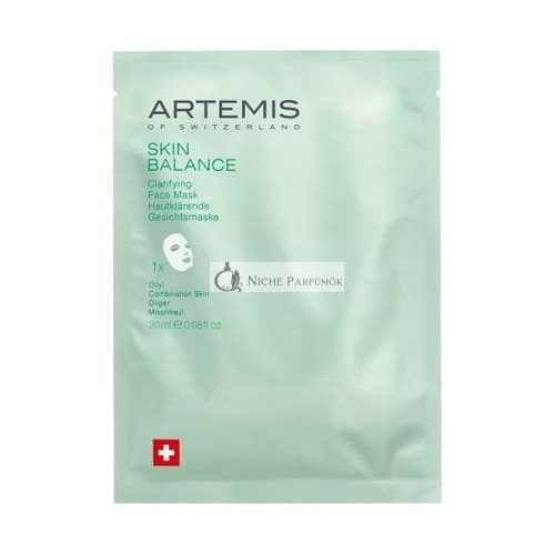 Artemis of Switzerland Vyvážujúca Čistiaca Maska na Tvár, 20ml