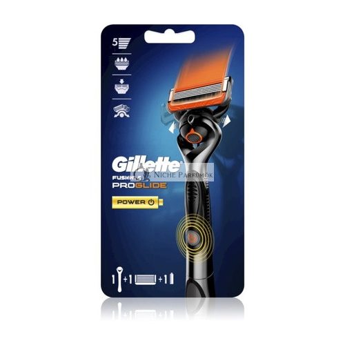 Gillette Fusion5 Proglide Power elektrický holiaci strojček, na batérie, 1 kus