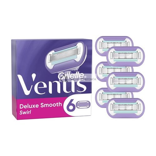 Gillette Venus Extra Smooth Swirl Dámske Břitvy s Vlhkými Pásikmi na Ochranu Pokožky