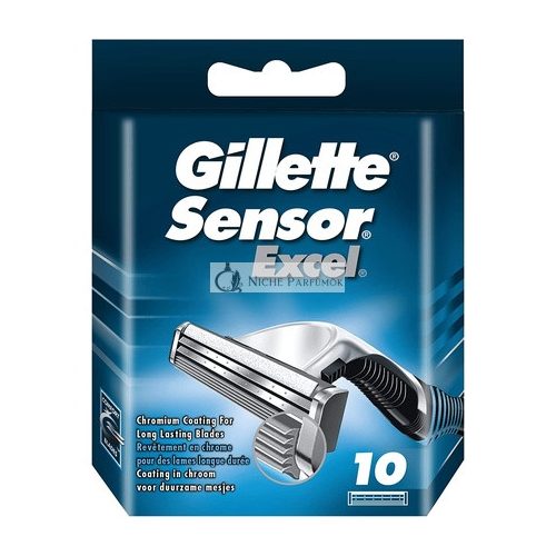 Gillette Sensor Excel žiletky pre mužov 10 kusov