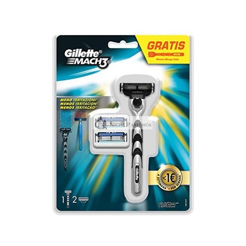 Gillette Mach3 balíček 3 čepelí s bezplatnou rukoväťou