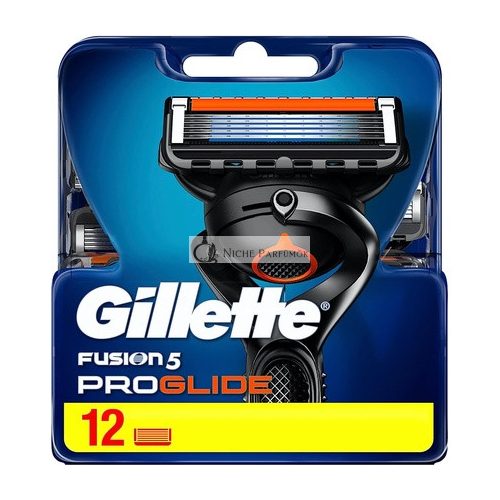 Gillette Fusion 5 ProGlide Náhradné holiace čepele s trimmerom - 12 ks