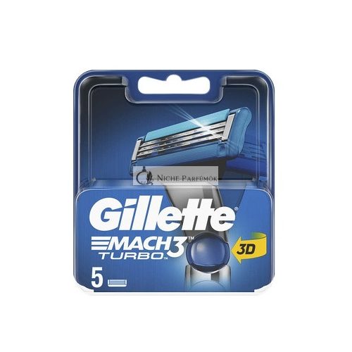 Gillette Mach 3 Turbo Britvy