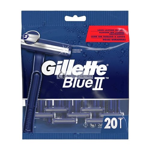 Gillette BlueII Jednorazové Holiace Strojčeky pre Mužov