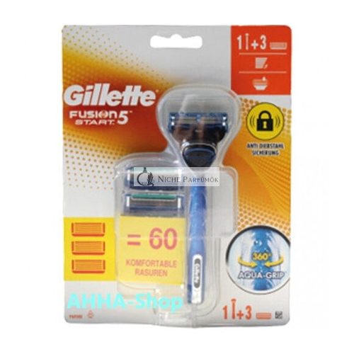 Gillette Fusion 5 Začínajúci Holiaci strojček s 3 čepeľami