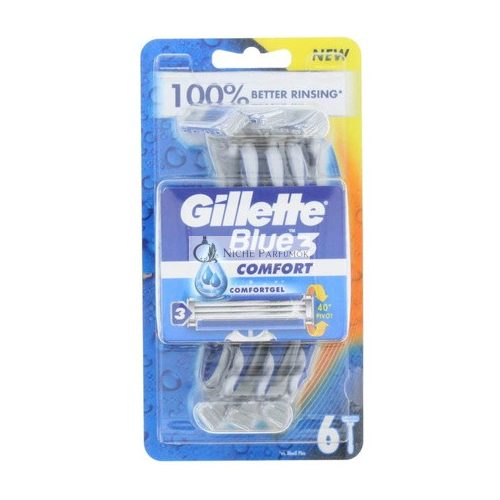 Gillette Blue 3 Jednorazové Holiace Stroje Komfort 15 cm