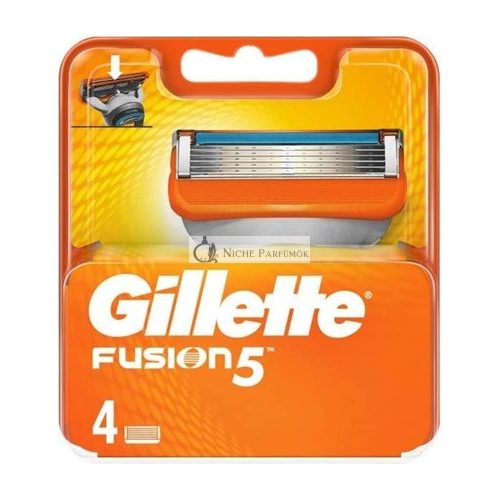 Gillette Fusion žiletky 4 kusy