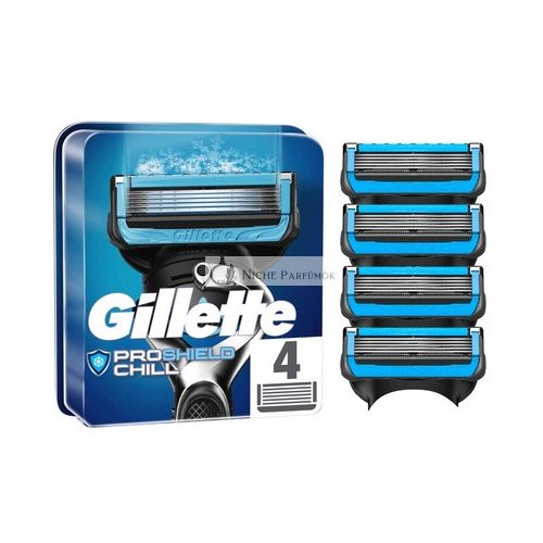 Gillette ProShield Chill náhradné holiace čepele pre mužov 5 čepeľami proti podráždeniu