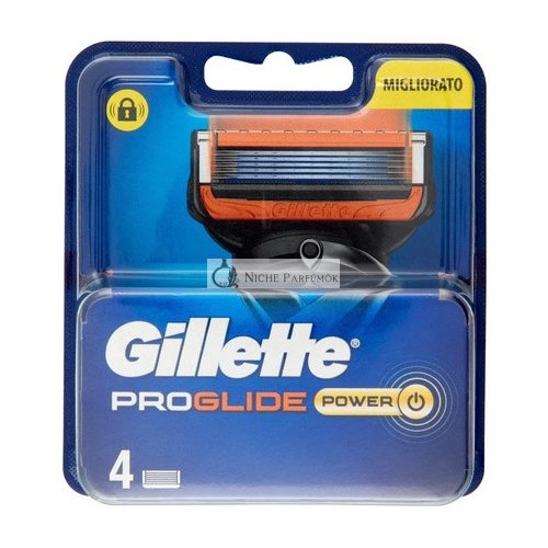 Gillette ProGlide Power Pánske náhradné holiace hlavice 4 kusy