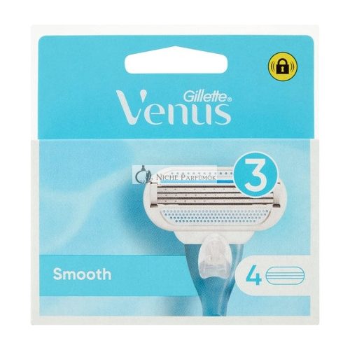 Gillette Venus Smooth čepele - balenie 4 ks