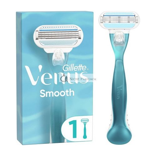 Gillette Venus Smooth Holiaci systém pre ženy - Priama žiletka