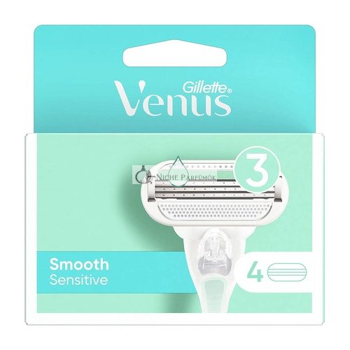 Gillette Venus Citlivé Hladké Náhradné Čepele