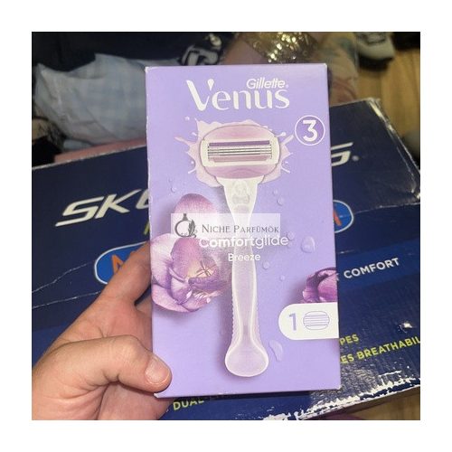 Gillette Venus Comfortglide Breeze Voňavá Holiaca Hlava 3 Čepele NOVÉ