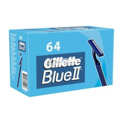 Gillette Blue II 2 Čepelové Holiace Strojčeky