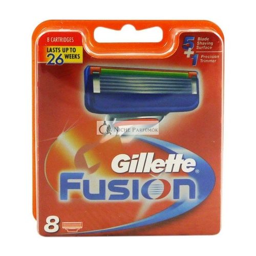 Gillette Fusion Power náhradné čepele 8/16 kusov