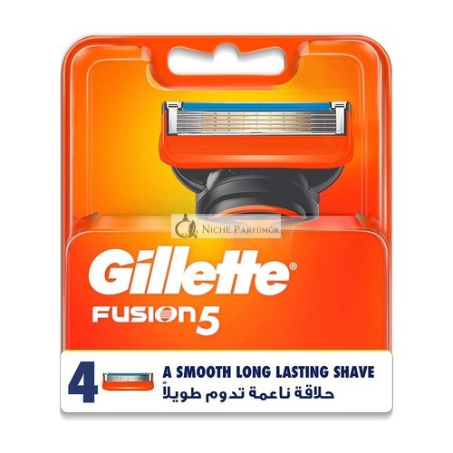 Gillette Fusion5 Holiace čepele pre mužov s 5 antitríznymi čepeľami