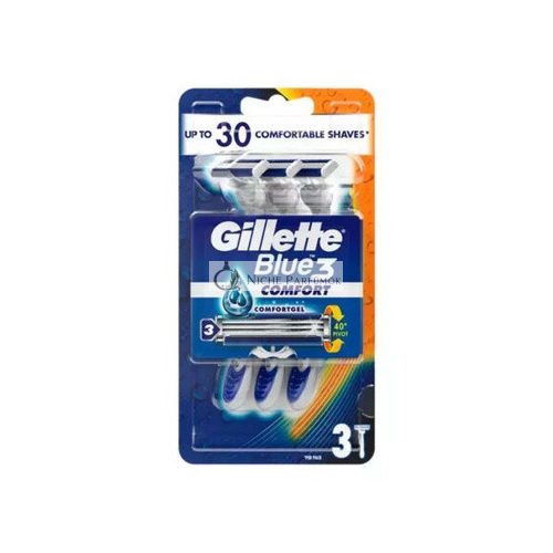 Gillette Blue 3 Comfort jednorazový holiaci strojček pre mužov