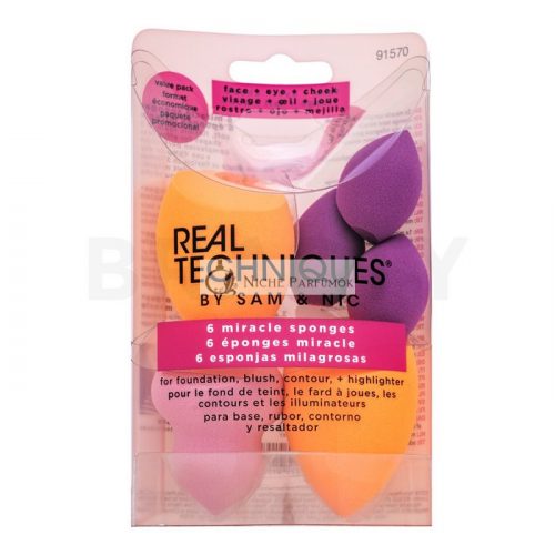 Real Techniques Miracle Sponges 6pcs Set darčeková sada