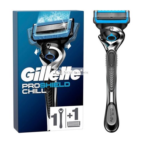 Gillette ProShield Chill pánská mokrá holicí strojek s 1 břitem, 5 břitů