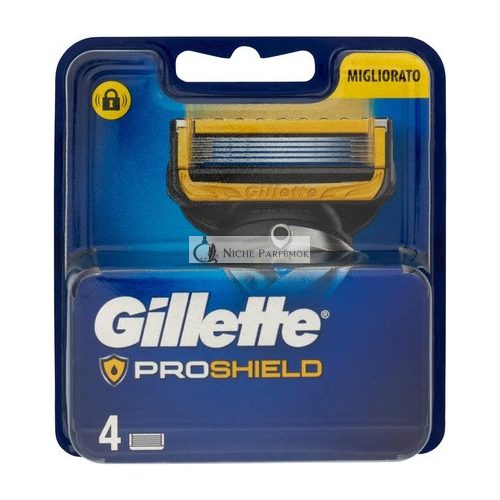 Gillette Rec Proshield 4 Náhradné holiace čepele - 4 ks