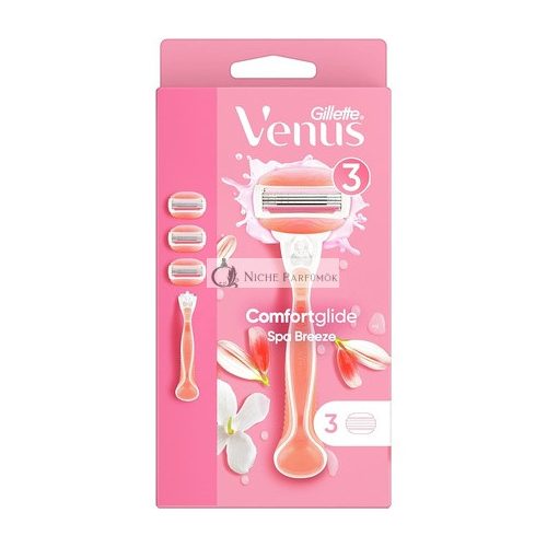 Gillette Venus Spa Breeze Holiaci Strojček s 3 Náhradnými Hlavicami