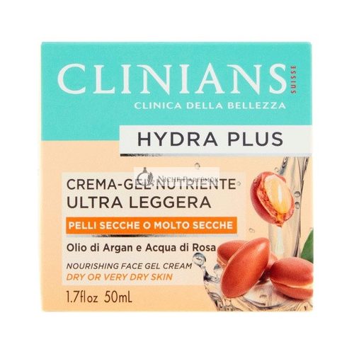 Clinians Hydra Plus Výživný Krém na Tvár, 50ml