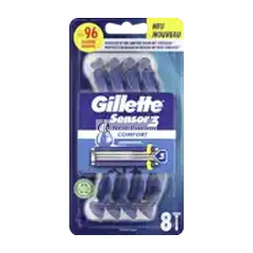 Gillette Sensor3 Comfort Jednorazová Holiaca Čepel