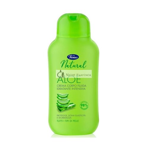 VENUS CORPO FLUIDA, Prírodné Aloe pre Všetky Typy Pleti, 250 ml