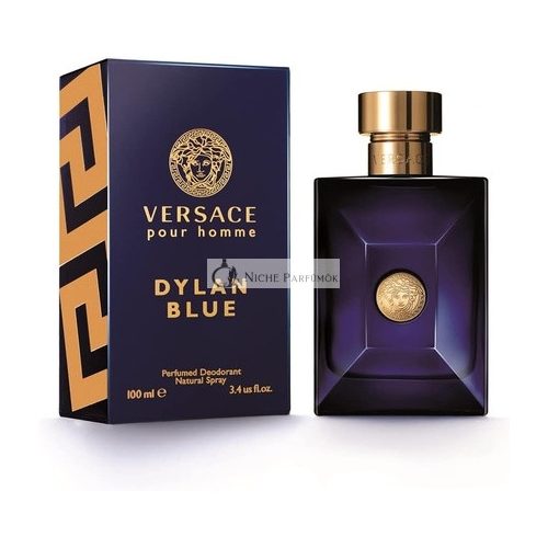 Versace Dylan Blue Homme Deodorant Spray, 100ml