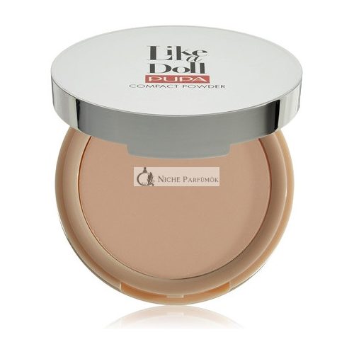 Pupa Like A Doll Kompaktný Púder Spf15 002 Sublime Nude, 10g