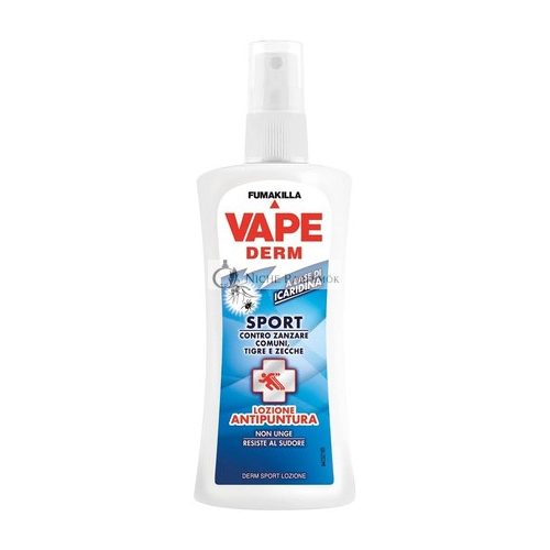 Vape Derm Sport Repelentný Krém Proti Komárom, 100ml