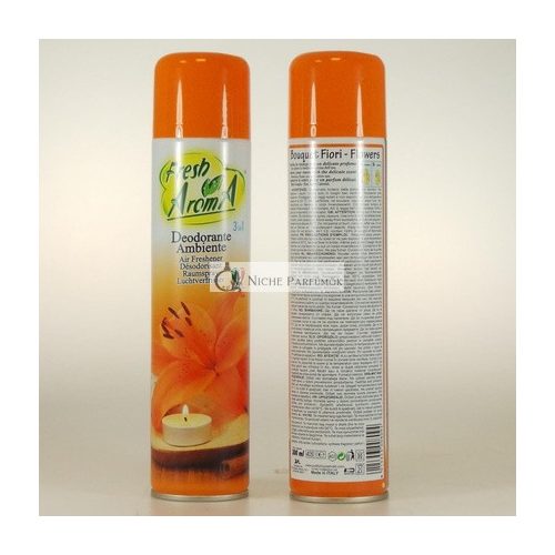 Fresh Aroma Deo Sprej Kvetinový, 300ml