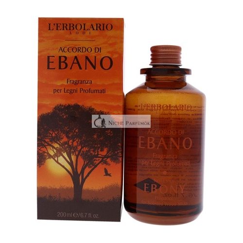 L'ERBOLARIO Fragrance x Woods Ebony Vôňa osviežovač vzduchu, 200ml