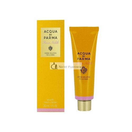 Acqua Di Parma Rosa Nobile Sametový Krém na Ruky, 30ml