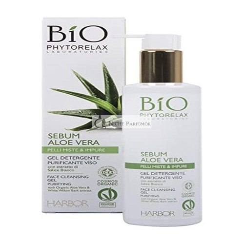 Bio Phytorelax Sebum Aloe Vera Gél na čistenie pleti, 200ml